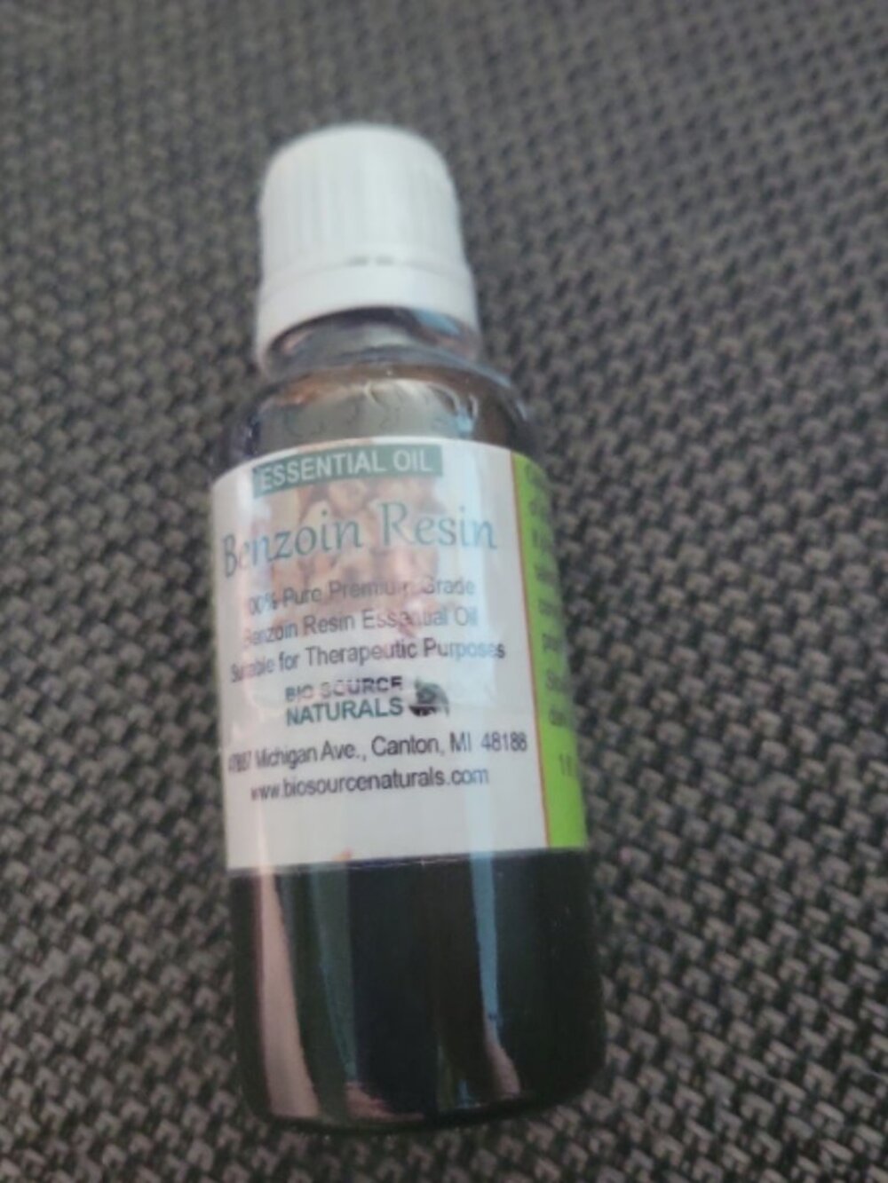 Essential oil benzoyl resin 30 ml